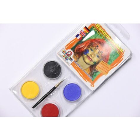 Komplekt Väike Mesilane - 4 x3,5ml värviga (21gr.) + Pintsel