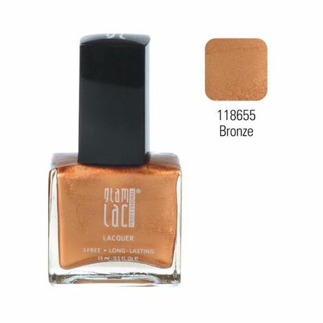 GlamLac Professional Gel Effect Nail Lacquer, Glitter