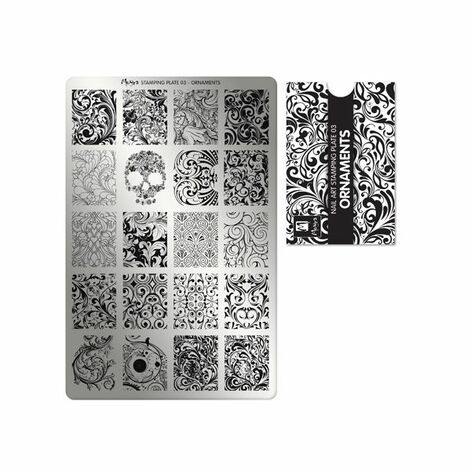 Moyra Nail Art Stamping Plate