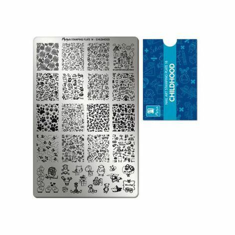 Moyra Nail Art Stamping Plate