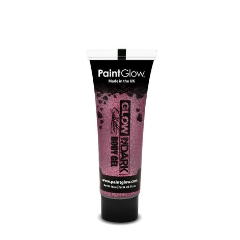 PaintGlow Glow In The Dark Glitter Body Gel