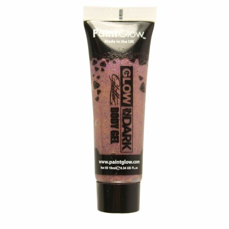 PaintGlow Glow In The Dark Glitter Body Gel