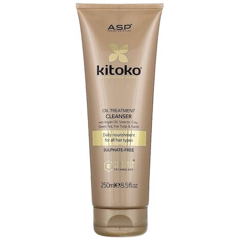 Kitoko Oil Treatment Cleanser,Niisutav Sulfaadivaba Šampoon