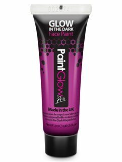 PaintGlow Pro Glow In The Dark Face Paint Pimedas Helendav Näovärv