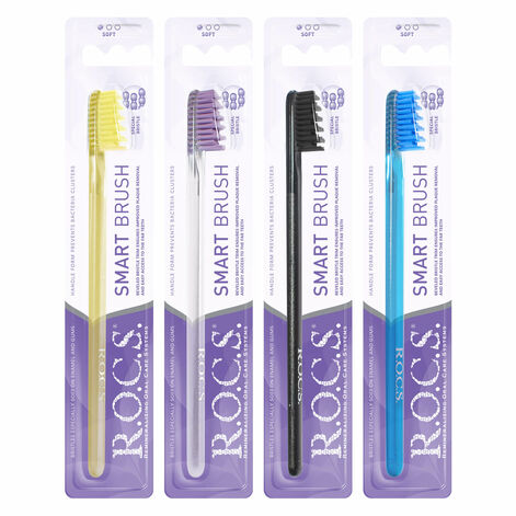 R.O.C.S. for adults Model soft Toothbrush Зубная щетка мягкая