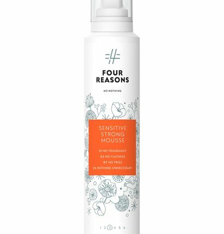 Four Reasons No Nothing Sensitive Strong Mousse Juuksevaht