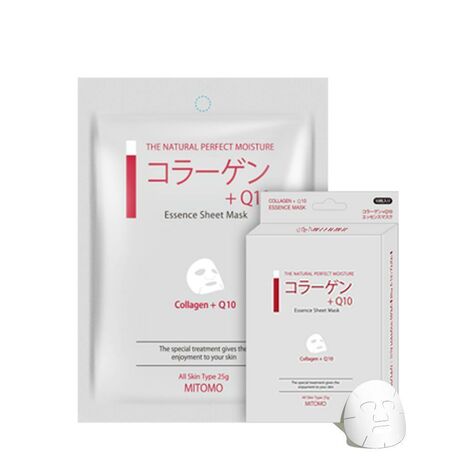 Mitomo Collagen + Q10 Essence Mask