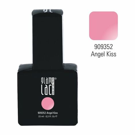 GlamLac Professional Gel Polish, Pastel pink mat color gel polish