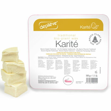 Depiléve Traditional Bio-Plant Karite Wax, Traditsiooniline karitevaha