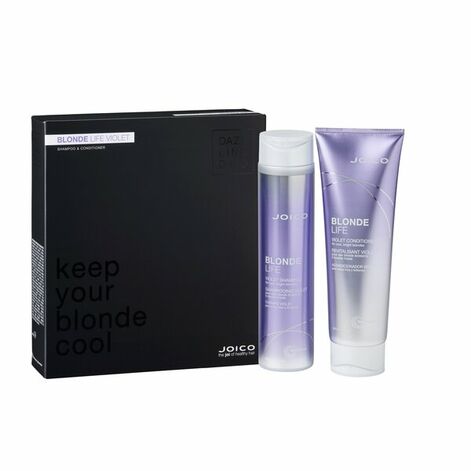 Joico Blonde Life Violet Dazzling Duo 2021, Komplekt blondidele juustele