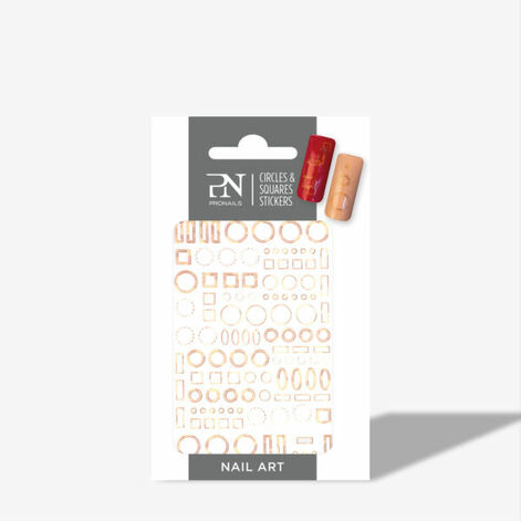 ProNails Circles And Squares Stickers