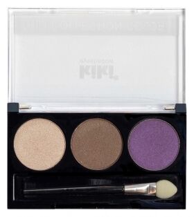 Kiki Eyeshadow Shadow Trio Collection Color Tone 105, Lauvärvid