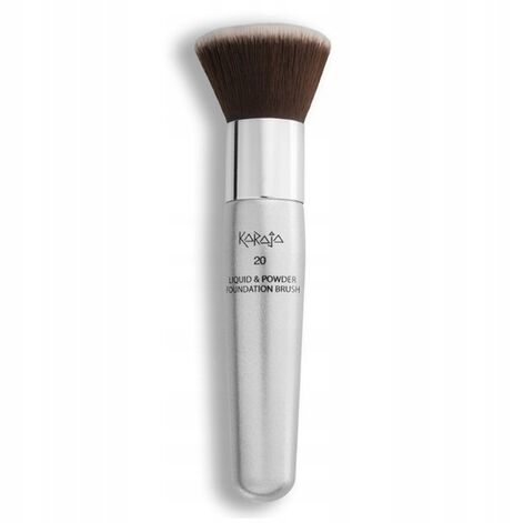 Karaja liquid & powder foundation brush Кисточка для пудры и кремообразной основы