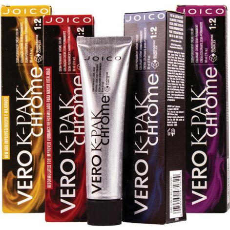 Joico Vero K-Pak Chrome, Demi-Permanent Haircolor-СТОЙКАЯ КРАСКА ДЛЯ ВОЛОС