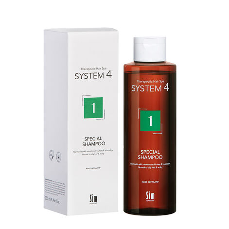 Sim System 4 Special Shampoo 1, Terapeutiline šampoon rasusele ja ketendavale peanahale