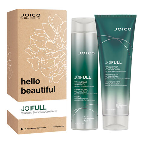 Joico Joifull Holiday Duo 2022, Lahjasetti, joka antaa pörröisyyttä ja tiheyttä.