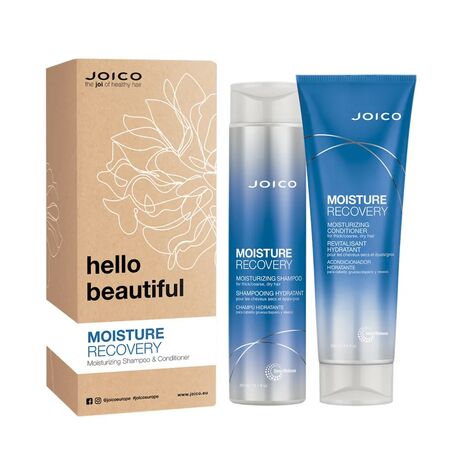 Joico Moisture Recovery Holiday Duo 2022, Подарочный набор средств для интенсивного увлажнения