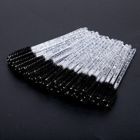 Crystal Eyelash Makeup Brushes, Eyebrow Brush, Mascara Wands