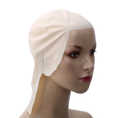 Bald Head Cover Latex Mask For Long Hair