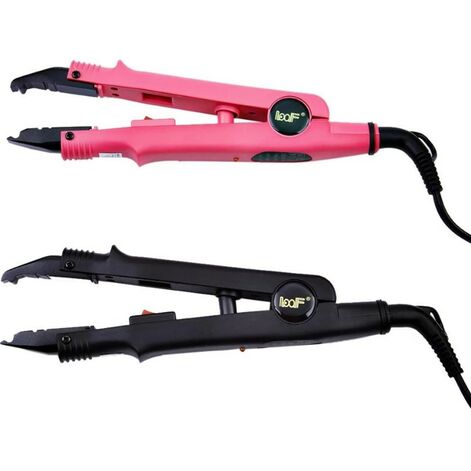 Loof Professional Hair Extensions Pliers, Juuksepikenduste Paigaldustangid Must