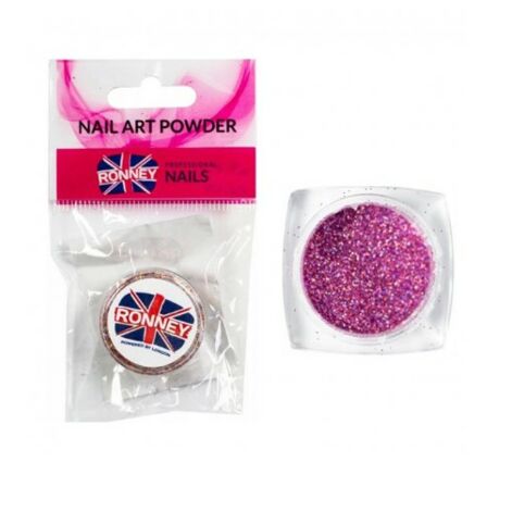 Ronney Professional Nail Art Powder Holo Effect