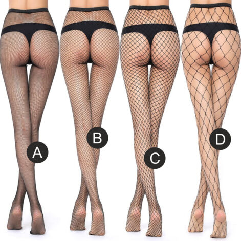 Elegant Fishnet Tights for Women