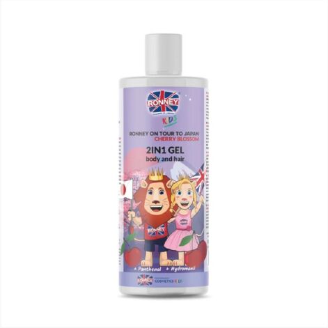 Ronney 2-in-1 Body And Hair Wash For Children, Vartalon ja hiusten pesugeeli lapsille