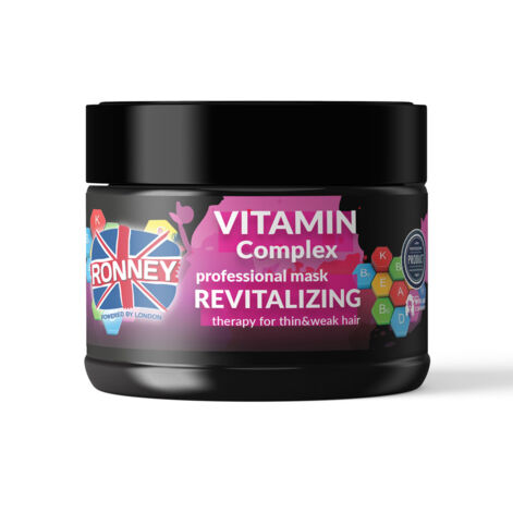 Ronney Professional Vitamin Complex Mask Revitalizing, Mask Õhukestele Ja Nõrkadele Juustele