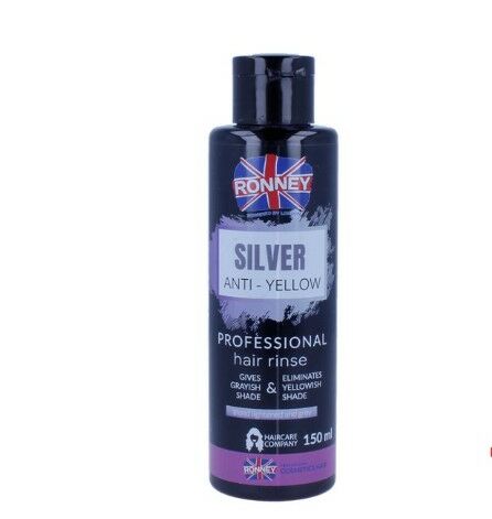 Ronney Silver Anti Yellow Hair Rinse, Matu skalošanas līdzeklis pret dzeltenumu