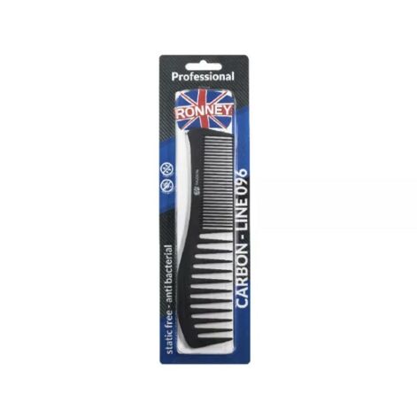 Ronney Professional Carbon Comb Line 096, Juuksekamm