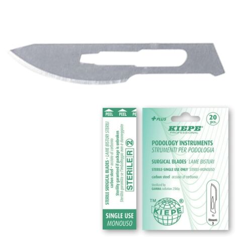 Kiepe 4442 Scalpel Blade, Skalpeļa asmeņi