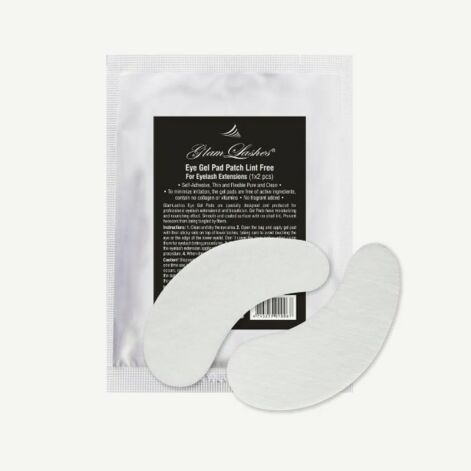 GlamLashes Eye Gel Pad Patch Lint Free, Gēla spilventiņi skropstu pieaudzēšanai