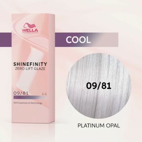 Wella Professionals Shinefinity Zero Lift Glaze, Demi-permanent hårfärgningsmedel