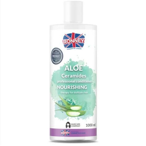 Ronney Aloe And Ceramide Conditioner, Balsam för torrt hår