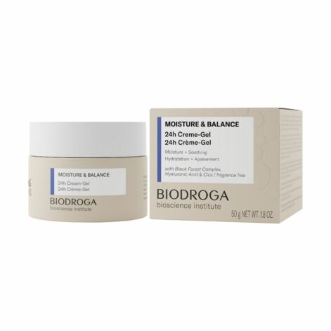 Biodroga Moisture & Balance 24H Creme-Gel, Mitrinošs un balansējošs gēls-krēms