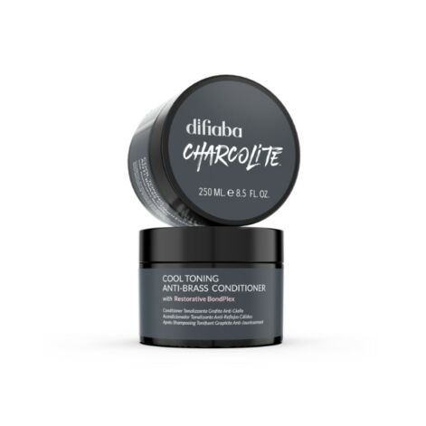 Difiaba Charcolite Cool Toning Antibrass Conditioner, Бальзам против желтизны