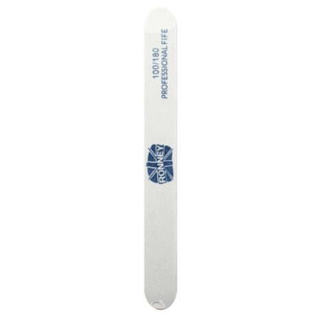 Ronney Professional Premium Straight Nail File 100/180