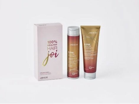 Joico K-Pak Color Therapy Holiday Duo, Presentset för hårfärgsskyddsprodukter.