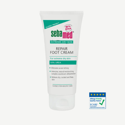 Sebamed Extreme Dry Skin Repair Foot Cream 10% Urea, Jalakreem Eriti Kuivale Nahale