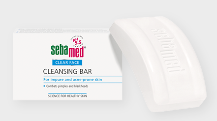 SEBAMED Clear Face Cleansing Bar, Rengörande tvål för ansiktet
