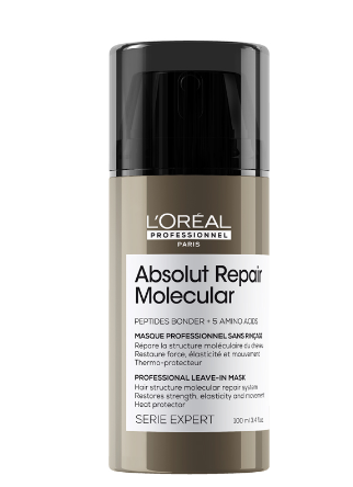 L'Oréal Professionnel Absolut Repair Molecular Leave-In Mask ,  Nenomazgājama matu maska