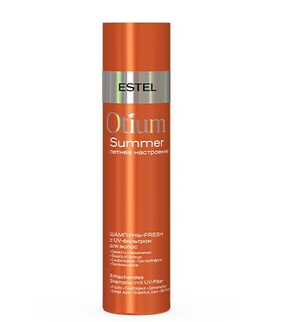 Estel Otium Summer Shampoo, Atsvaidzinošs Matu Šampūns Ar UV Filtru