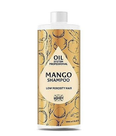 Ronney Professional Oil System Low Porosity Hair Shampoo, Matalahuokoinen shampoo