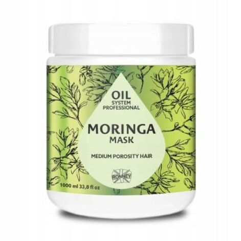 Ronney Professional Oil System Moringa Mask Medium Porosity Hair, Mask Keskmise Poorsusega Juustele