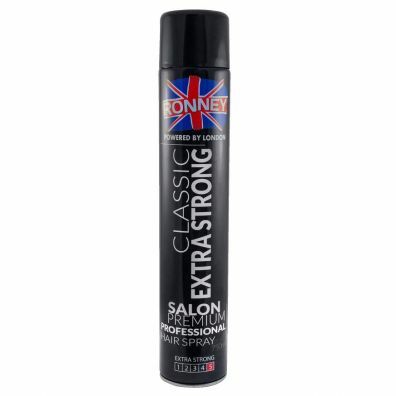 RONNEY Hair Spray Extra Strong, Лак для волос Экстрасильный