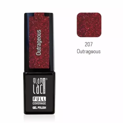 GlamLac Full Coverage Gel Polish,  Гелевые краски