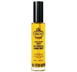 Argaaniaõliga rikastatud kerge juuksesprei, RICH Pure Luxury Argan De-Frizz & Shine Mist