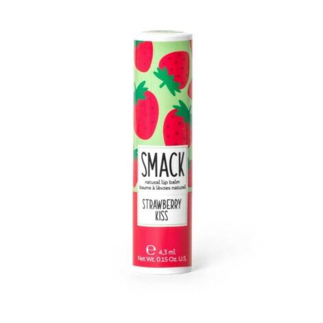 LEGAMI Natural Lip Balm Smack Strawberry, Lūpu balzams Zemeņu