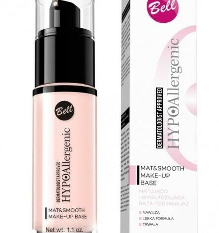 Bell HypoAllergenic Foundation Cream Mat & Smooth, Тональный Крем