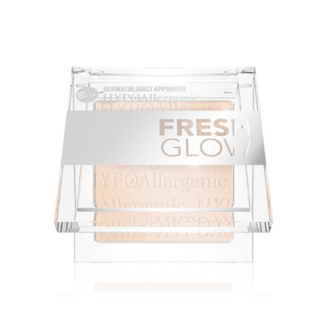 Bell HypoAllergenic Fresh Glow Illuminating Powder, Puuteri Kasvoille Ja Vartalolle